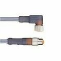 Alpha Wire Sensor Cables / Actuator Cables M12M Str To M8F 9 DR04GW101-SL357